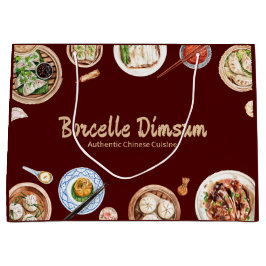Dimsum Watercolor Große Geschenktüte