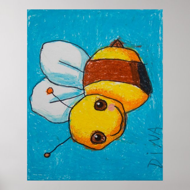 Dina-Hummelposter Poster (Vorne)