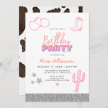 DINA Space Cowgirl Wüste Geburtstagsparty