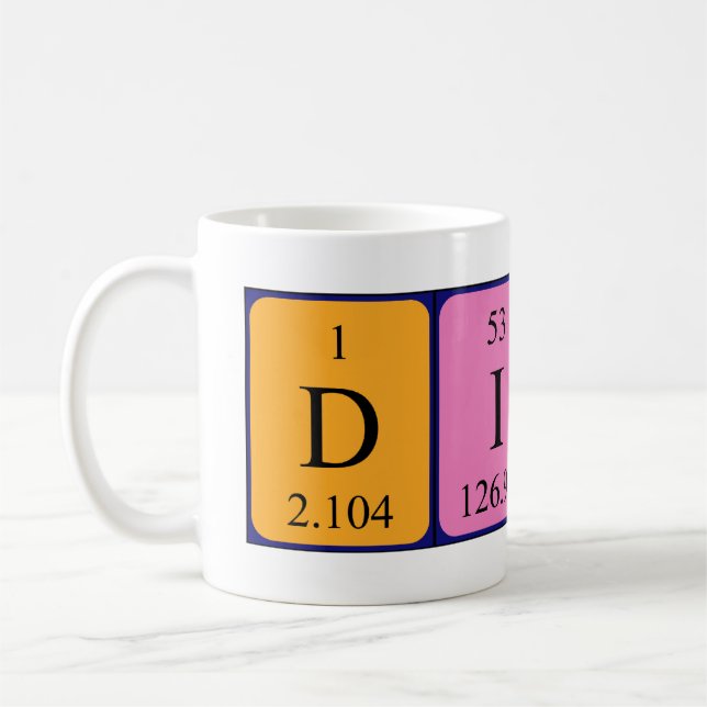 Dinah Periodenname Tasse (Links)