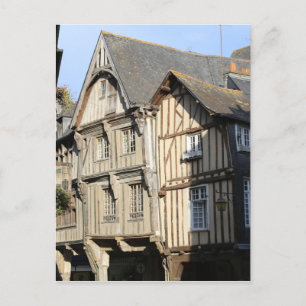 Dinan, Bretagne, Frankreich Postkarte