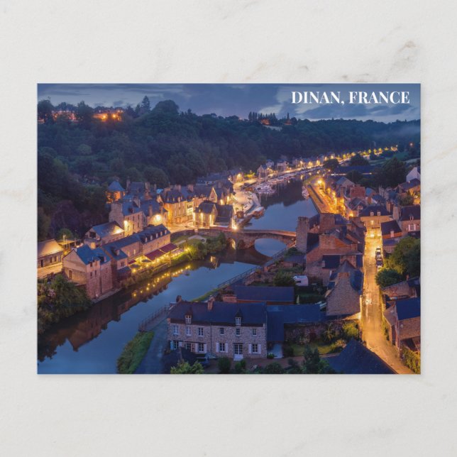 Dinan, France Postcard Postkarte (Vorderseite)