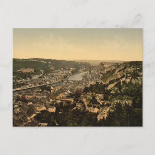 Dinant City View Postkarte