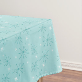 Diner Blue Star Birthday Tablecloth - Retro Tischdecke