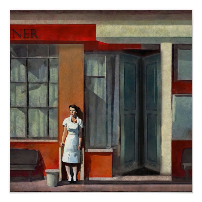 Diner Poster (Vorderseite)