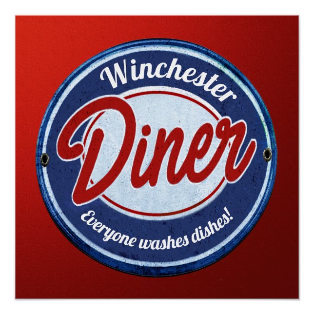 Diner Poster (Vorderseite)