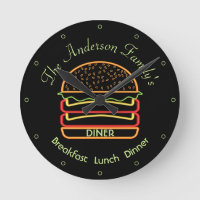 Diner Wall-Uhr
