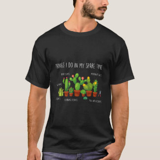 Ding, das ich in meiner Freizeit mache, Pflanzenzu T-Shirt