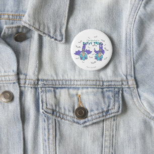 Ding Eins Ding Zwei Eine Art Fledermaus-Ding Button