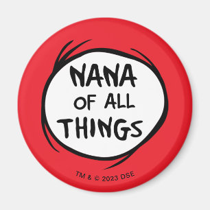 Ding Eins Ding Zwei - Nana aller Dinge Magnet