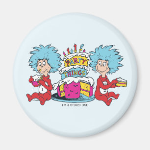Ding Eins Ding Zwei Party Dinge Magnet