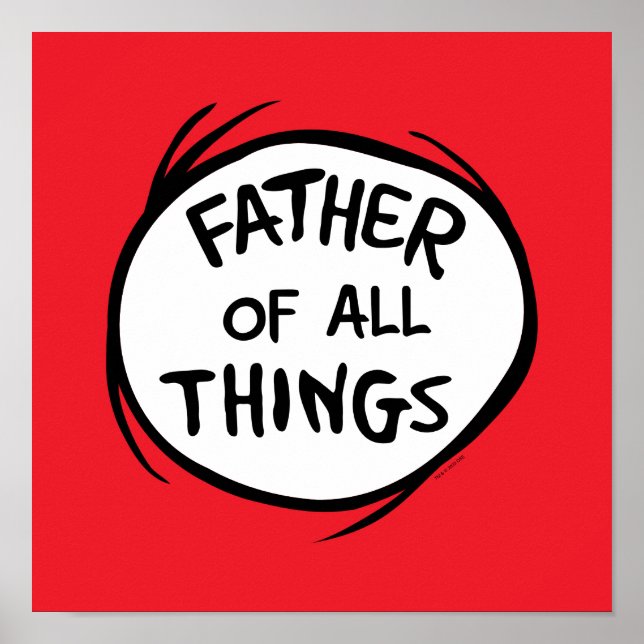 Ding Eins Ding Zwei - Vater aller Dinge Poster (Vorne)