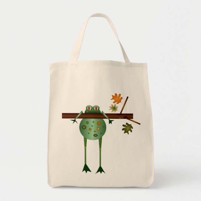 Ding in There Treefrog Tote Bag Tragetasche (Vorne)