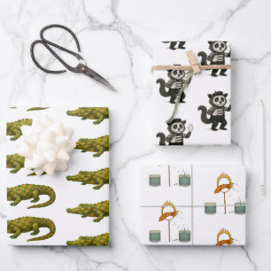 Dingaling Bros Zirkusauftritte Geschenkpapier Set