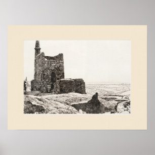 DingDong Cornwall Eleanor Hughes Nachdruckplakat Poster