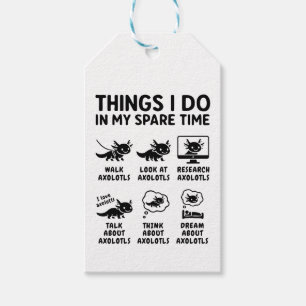 Dinge, die ich in meiner Freizeit als Axolotl-Hobb Geschenkanhänger