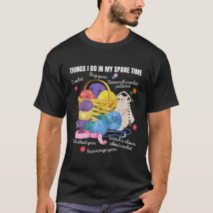 Dinge, die ich in meiner Freizeit Crochet und Hand T-Shirt