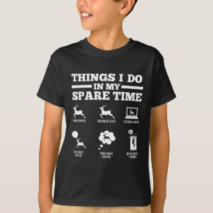 Dinge, die ich in meiner Freizeit-Dealer tue T-Shirt