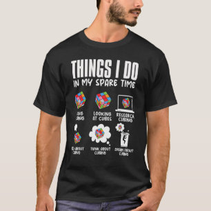 Dinge, die ich in meiner Freizeit-Geschwindigkeit T-Shirt