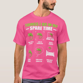 Dinge, die ich in meiner Freizeit lustige Niedlich T-Shirt