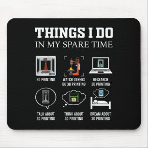 Dinge, die ich in meiner Freizeit mache 3D-Druck F Mousepad