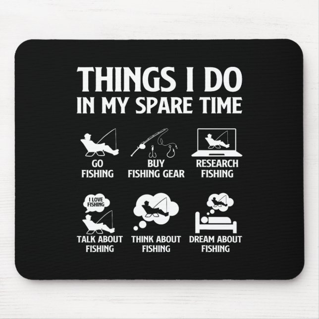 Dinge, die ich in meiner Freizeit mache, Angels Ju Mousepad (Vorne)
