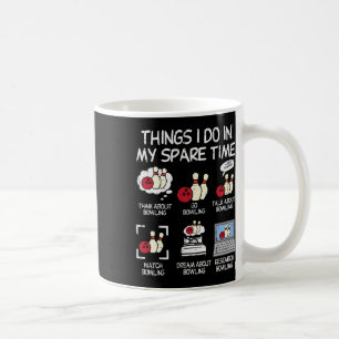 Dinge, die ich in meiner Freizeit mache Bowling Lu Kaffeetasse