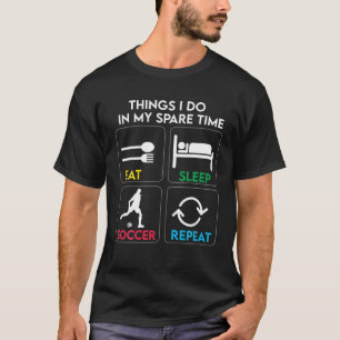 Dinge, die ich in meiner Freizeit mache, essen sch T-Shirt