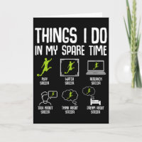 Dinge, die ich in meiner Freizeit mache Fußball Ju