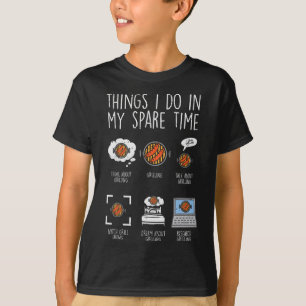 Dinge, die ich in meiner Freizeit mache Grillen Lu T-Shirt