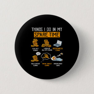 Dinge, die ich in meiner Freizeit mache Lustige Nu Button