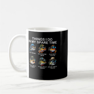 Dinge, die ich in meiner Freizeit mache Lustiger A Kaffeetasse