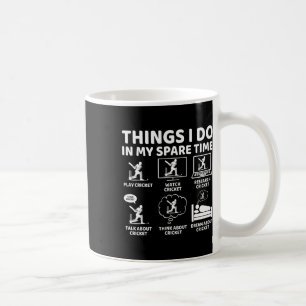 Dinge, die ich in meiner Freizeit mache Lustiger C Kaffeetasse