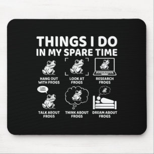 Dinge, die ich in meiner Freizeit mache Lustiger F Mousepad