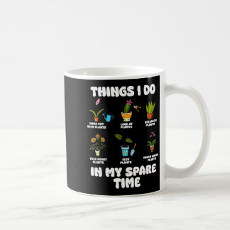 Dinge, die ich in meiner Freizeit mache, lustiger Kaffeetasse