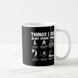 Dinge, die ich in meiner Freizeit mache, lustiger Kaffeetasse