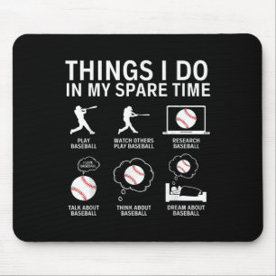 Dinge, die ich in meiner Freizeit mache, lustiger Mousepad