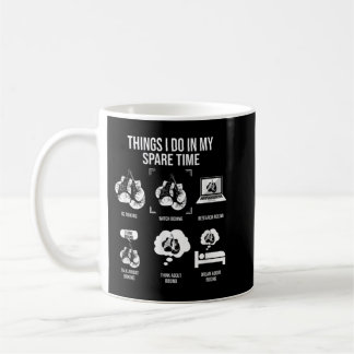 Dinge, die ich in meiner Freizeit mache, lustiges Kaffeetasse