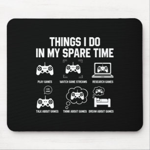 Dinge, die ich in meiner Freizeit mache, Shirts fü Mousepad