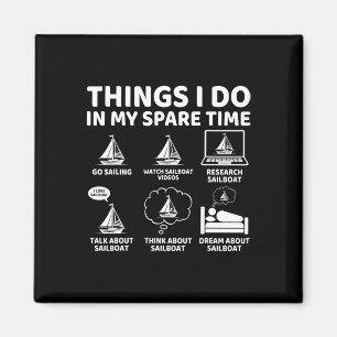 Dinge, die ich in meiner Freizeit mit dem Segelboo Magnet
