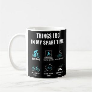 Dinge, die ich in meiner Freizeit Mountainbike Fah Kaffeetasse