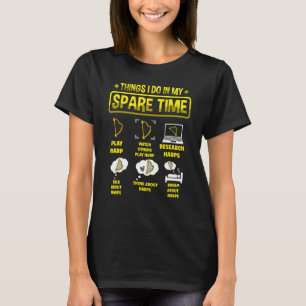 Dinge, die ich in meiner Freizeit Musiker Musical T-Shirt