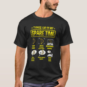 Dinge, die ich in meiner Freizeit Musiker Musical T-Shirt