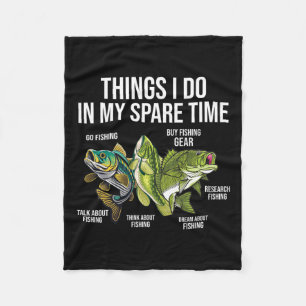 Dinge, die ich in meiner Freizeit tue, Funny Fishi Fleecedecke