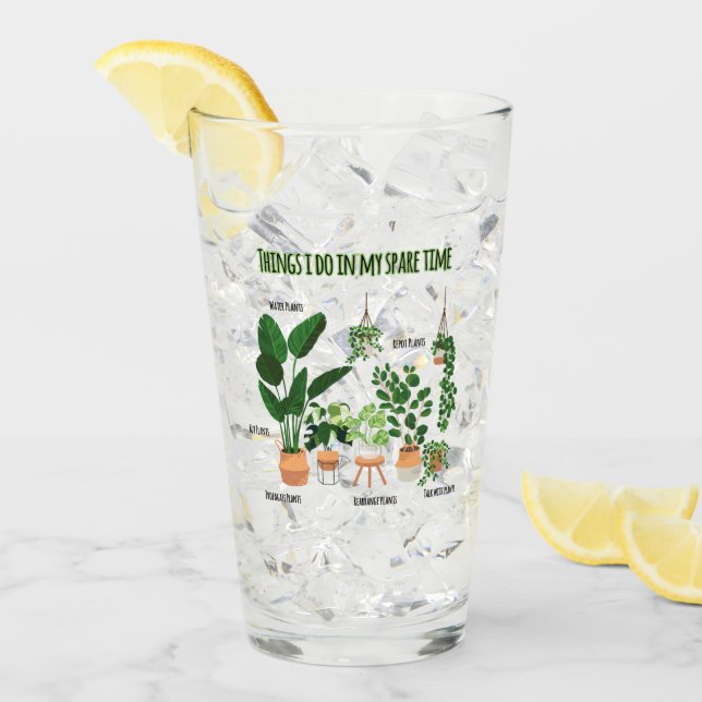 Dinge, die ich in meiner Freizeit tue - Gärtner, G Glas (Vorderseite Ice)