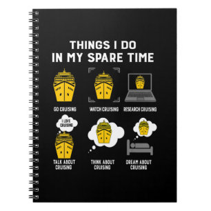 Dinge, die ich in meiner Freizeit tue, gehen Sie s Notizblock