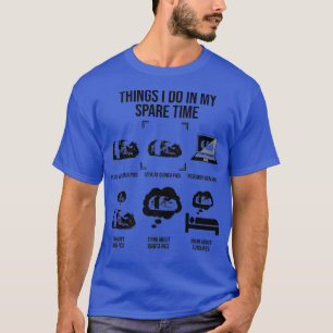 Dinge, die ich in meiner Freizeit tue, Guinea pig T-Shirt