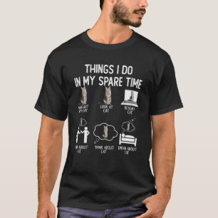 Dinge, die ich in meiner Freizeit tue, hänge ich m T-Shirt