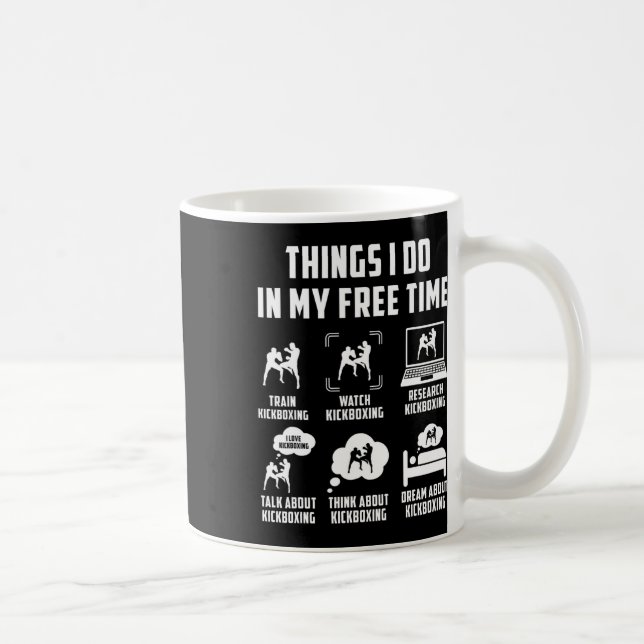 Dinge, die ich in meiner Freizeit tue, schaue, red Kaffeetasse (Rechts)