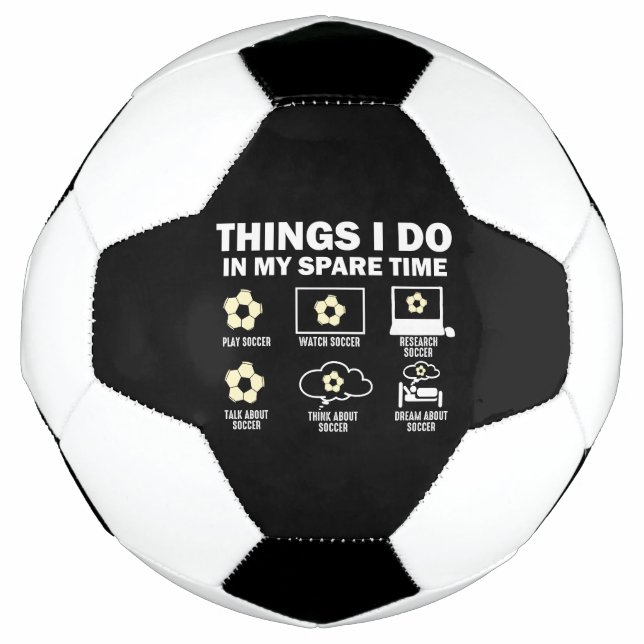 Dinge, die ich in meiner Zeit als Fußball mache (Vorderseite)